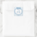 Search for simple baby shower stickers Blue and white