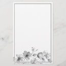 Search for wildflower stationery paper Minimalist