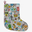 Search for doodle christmas stockings Children