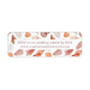 Search for seashell wedding return address labels Seaside