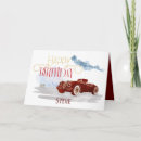 Search for vintage car birthday cards Masculine