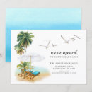Search for seagulls 5x7 invitations Tropical