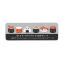 Search for sushi return address labels Rice
