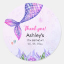 Search for pink mermaid tail stickers Under the sea