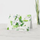 Search for white flower cards Green
