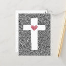 Search for cross postcards Heart