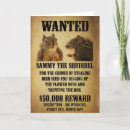 Search for wanted poster cards Wild west