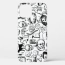 Search for skull drawing iphone cases Black