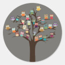 Search for cute owl art stickers Autumn