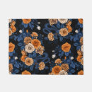 Search for blue and orange doormats Flower