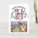 Search for elegant 21st birthday cards Modern