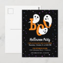 Search for boo ghost postcards Black