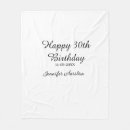 Search for happy birthday blankets 10 20 30 40