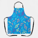 Search for musical notes aprons Rhythm