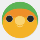 Search for lovebird stickers Parakeet