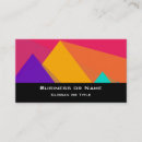 Search for pyramids business cards Triangle