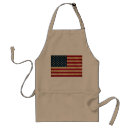 Search for vintage patriotic aprons America