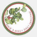 Search for be jolly stickers Red