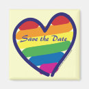Search for gay save the date magnets Pride