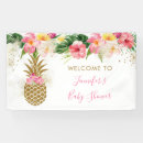 Search for tropical banners Tropical baby shower