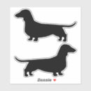 Search for weiner dog bumper stickers Wiener