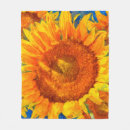 Search for sunflower blankets Blue