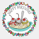 Search for cartoon dessert stickers Ice cream