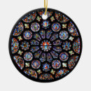 Search for stained glass window christmas tree decorations Cathedral