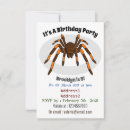 Search for arachnids invitations Spider