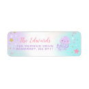 Search for under the sea return address labels Mermaid