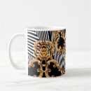 Search for intricate design mugs Gold