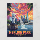 Search for merlion postcards Skyline