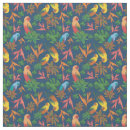 Search for tropical bird fabric Floral