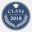 Search for blue graduation stickers Typography