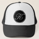 Search for k monogram hats Elegant