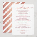 Search for weekend itinerary wedding invitations Welcome letter