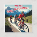 Search for bicycle square invitations Vintage