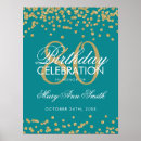 Search for gold 80th birthday party decor Welcome