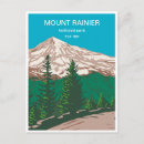 Search for mount rainier national park postcards Classic