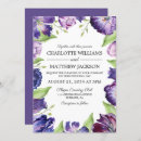 Search for ultra violet wedding invitations Floral
