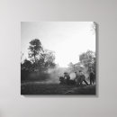 Search for black and white cow canvas prints Bull