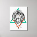 Search for lion portrait canvas prints Zoo