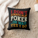 Search for playing cards cushions Gamble