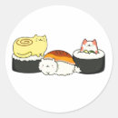 Search for cat sushi stickers Funny