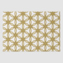 Search for geometric pattern tissue paper Gold