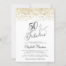 Search for formal 50th birthday invitations Modern