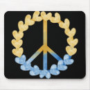 Search for peace sign mouse mats Yellow