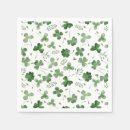 Search for irish shamrock napkins Lucky