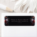 Search for spiderweb return address labels Gothic