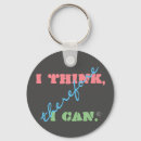 Search for positive thinking key rings Quote